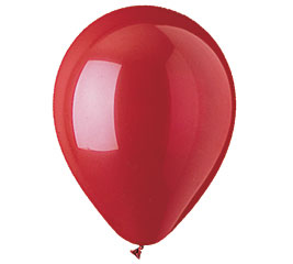 Red Colour Helium Latex Balloon